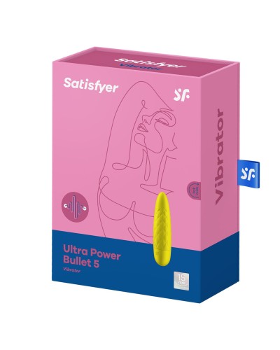 Мінівібратор Satisfyer Ultra Power Bullet 5 Yellow