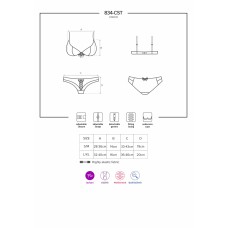 Obsessive 834-CST-6 nurse costume S/M