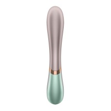 Смарт вибратор-кролик с подогревом Satisfyer Hot Lover Green