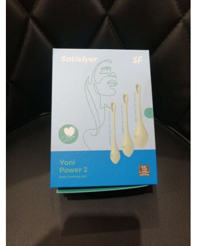 Набір йоні намистин Satisfyer Yoni Power 2 Light Green (м'ята упаковка)