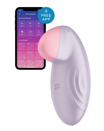 Смарт-вибратор для клитора Satisfyer Tropical Tip Light Lilac