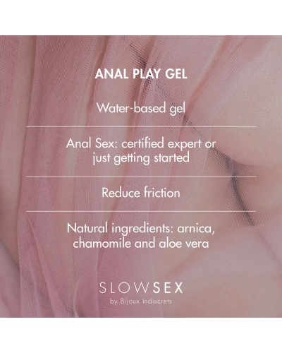 Анальний гель-змазка Bijoux Indiscrets Slow Sex Anal play gel