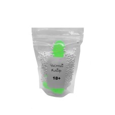 Крафтове мило-член із присоскою Чистий Кайф Green size M, натуральне