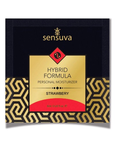 Пробник Sensuva - Hybrid Formula Strawberry (6 мл)