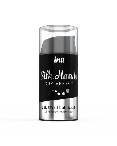 Ультрагуста силіконова змазка Intt Silk Hands (15 мл) з матовим ефектом, шовковистий ефект