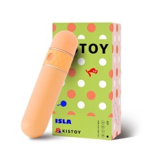 Вакуумний вібратор KisToy ISLA Orange