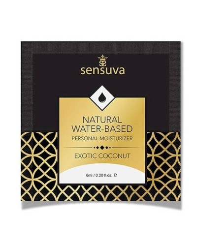 Пробник Sensuva - Natural Water-Based Exotic Coconut (6 мл)