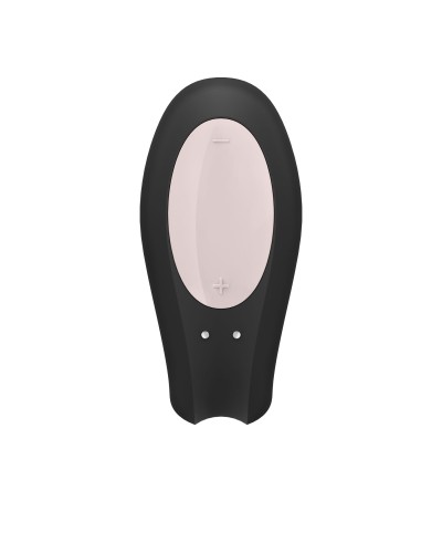 Смарт-вібратор для пар Satisfyer Double Joy Black із широким кліторальним стимулятором