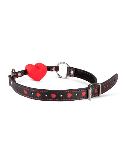 Силиконовый кляп в виде сердца Whipped - Heart Ball Gag