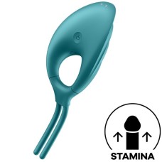 Ерекційне віброкільце-ласо Satisfyer Swordsman Green, міцна фіксація, 10 режимів, потужний мотор