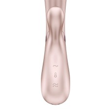 Смарт вібратор-кролик із підігрівом Satisfyer Hot Lover Nude