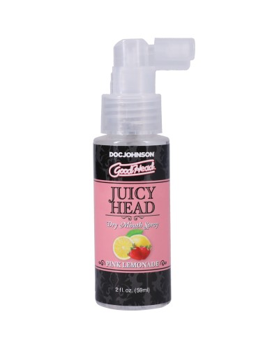 Зволожувальний спрей оральний Doc Johnson GoodHead – Juicy Head Dry Mouth Spray – Pink Lemonade 59мл