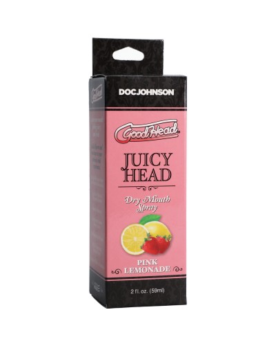 Зволожувальний спрей оральний Doc Johnson GoodHead – Juicy Head Dry Mouth Spray – Pink Lemonade 59мл