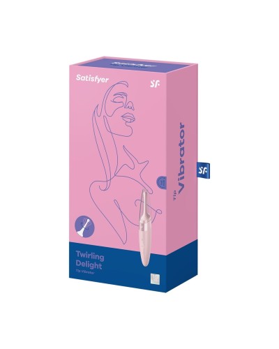 Вібратор для клітора Satisfyer Twirling Delight Rose