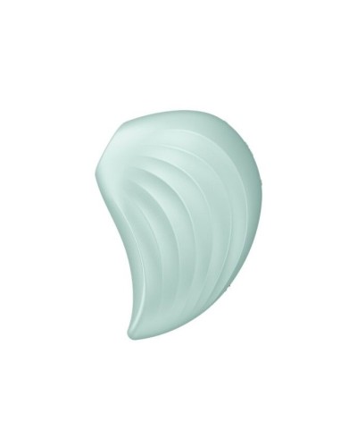 Вакуумный клиторальный стимулятор с вибрацией Satisfyer Pearl Diver Mint