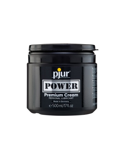 Густа змазка для фістингу та анального сексу pjur POWER Premium Cream 500 мл на гібридній основі