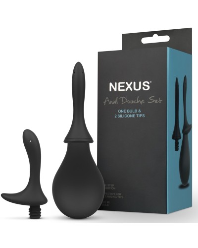 Анальний душ із двома насадками Nexus ANAL DOUCHE SET 250 ml