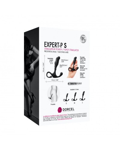 Ручний ергономічний масажер простати Dorcel Expert P size S