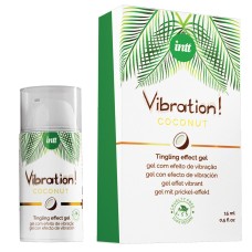 Рідкий вібратор Intt Vibration Coconut Vegan (15 мл) (м'ята упаковка)