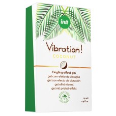 Рідкий вібратор Intt Vibration Coconut Vegan (15 мл) (м'ята упаковка)