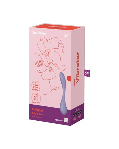 Универсальный вибратор Satisfyer G-Spot Flex 5+ Lilac