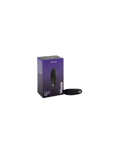 Смарт-вібратор у трусики We-Vibe Moxie Satin Black з пультом ДК