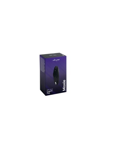 Смарт-вібратор у трусики We-Vibe Moxie Satin Black з пультом ДК