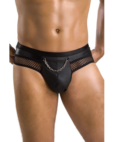 030 SLIP OPEN TOM black S/M - Passion