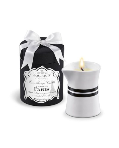 Массажная свечa Petits Joujoux - Paris - Vanilla and Sandalwood (190 г) роскошная упаковка