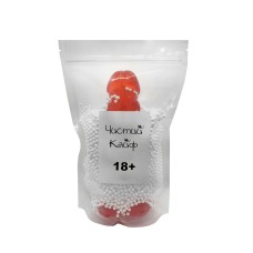 Крафтове мило-член із присоскою Чистый Кайф Red size XL, натуральне