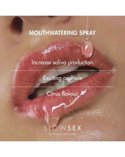 Спрей для усиления слюноотделения Bijoux Indiscrets Slow Sex Mouthwatering spray