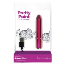 Віброкуля PowerBullet - Pretty Point Rechargeable Bullet Pink