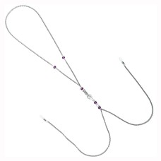 Прикраса для сосків Art of Sex - Nipple Clamps Arrow, колір фіолетовий 