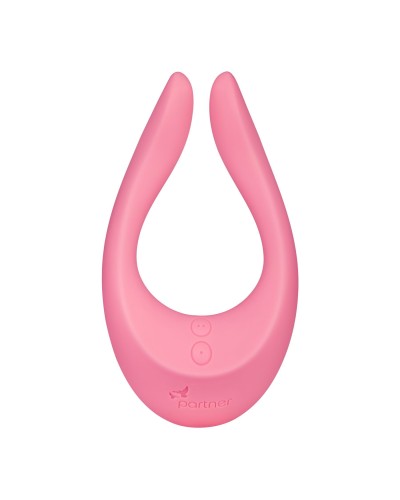 Вібратор для пар Satisfyer Endless Joy Pink, 3 незалежні мотори, багатофункціональний