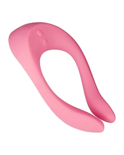 Вібратор для пар Satisfyer Endless Joy Pink, 3 незалежні мотори, багатофункціональний