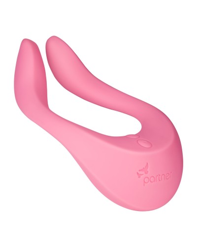 Вібратор для пар Satisfyer Endless Joy Pink, 3 незалежні мотори, багатофункціональний