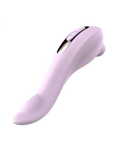 Вакуумний вібратор 3-в-1 Leten Sucking Vibrator (вакуум, вібрація, масажні рухи язичка)