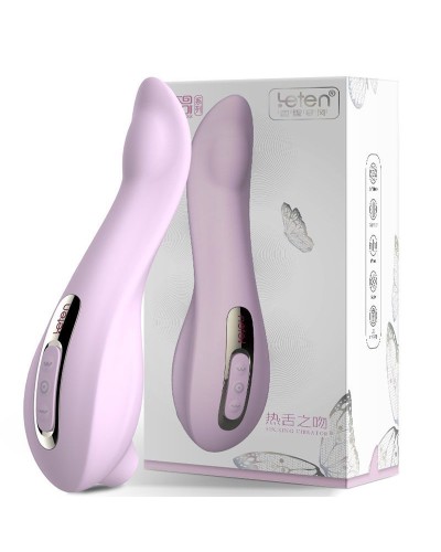 Вакуумний вібратор 3-в-1 Leten Sucking Vibrator (вакуум, вібрація, масажні рухи язичка)