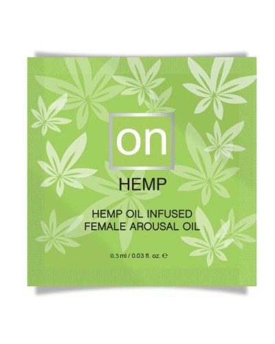 Пробник возбуждающего масла Sensuva - ON for Her Hemp Infused Arousal Oil (0,5 мл)