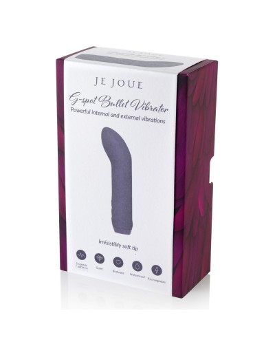 Премиум вибратор Je Joue - G-Spot Bullet Vibrator Purple с глубокой вибрацией