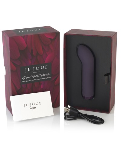 Премиум вибратор Je Joue - G-Spot Bullet Vibrator Purple с глубокой вибрацией