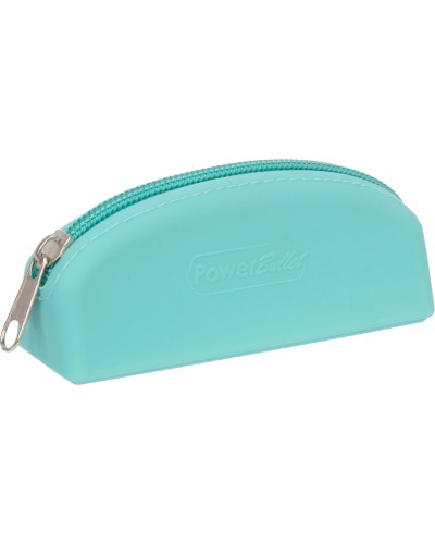 Сумка для хранения секс-игрушек PowerBullet - Silicone Storage Zippered Bag Teal 