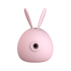 Вакуумний стимулятор з вібрацією KisToy Miss KK Pink