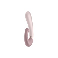 Смарт вібратор кролик із підігрівом Satisfyer Heat Wave Mauve