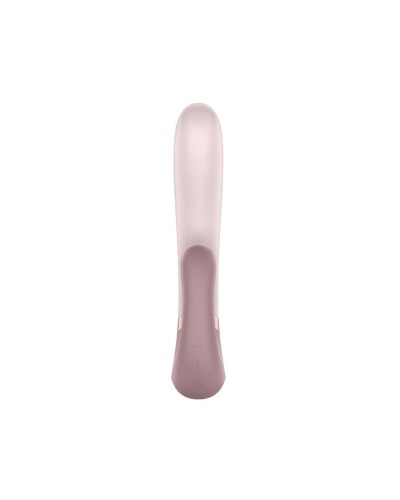 Смарт вибратор кролик с подогревом Satisfyer Heat Wave Mauve