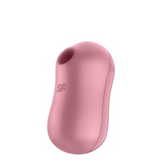 Вакуумный стимулятор с вибрацией Satisfyer Cotton Candy Light Red