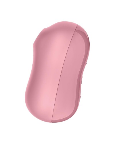 Вакуумний стимулятор із вібрацією Satisfyer Cotton Candy Light Red