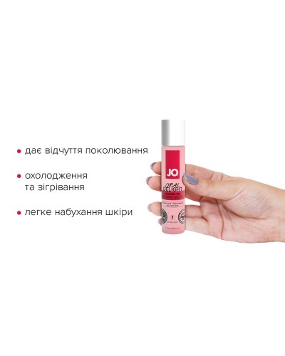 Гель для оральных ласк System JO Oral Delight - Strawberry Sensation (30 мл), эффект холод-тепло