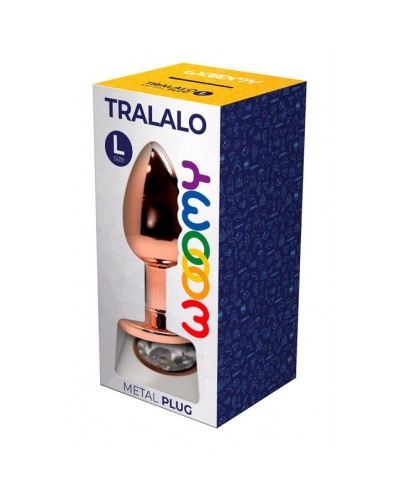 Анальна пробка Wooomy Tralalo Metal Plug Size L