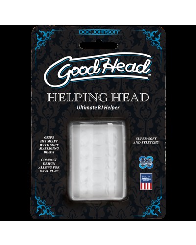 Мастурбатор Doc Johnson GoodHead - Helping Head ULTRASKYN, супер помогалочка для минета